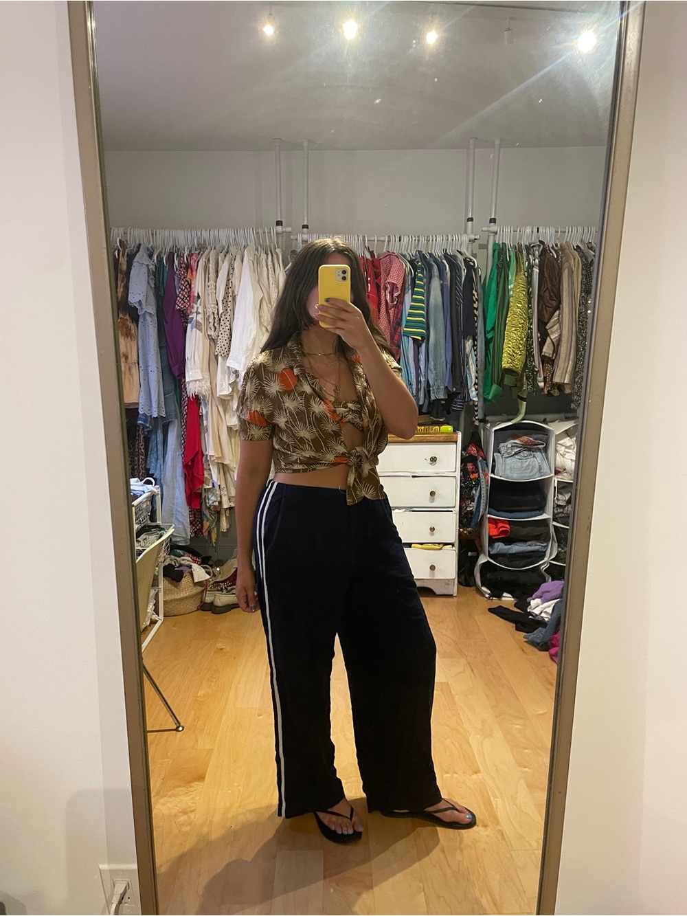 Hawaiian Two Piece Top Set